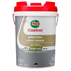 캐스트롤 벡톤 롱드레인 10W40 20L CJ-4 100% 장수명 합성디젤엔진오일