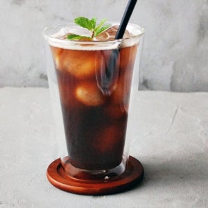 앙코르 이중 내열 글라스 유리컵 아이스커피 라떼 에이드 맥주 이중 더블월 420ml