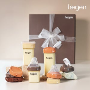 헤겐 올스타 컬렉션 프리미엄 젖병 선물세트 + 쇼핑백 포함