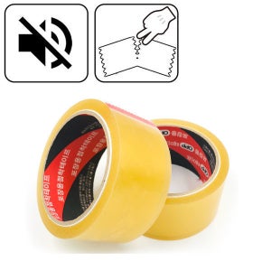소유 무소음 박스 테이프 조용한 저소음 핸디컷 택배용 48mm x 40M 투명 5개입