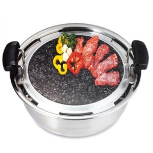 알루미늄 돌판 구이용 곱돌 알미늄 돌구이 고기 불판