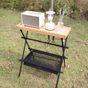 인디언 행어 상판 우드 행어 선반 캠핑 행거 상판