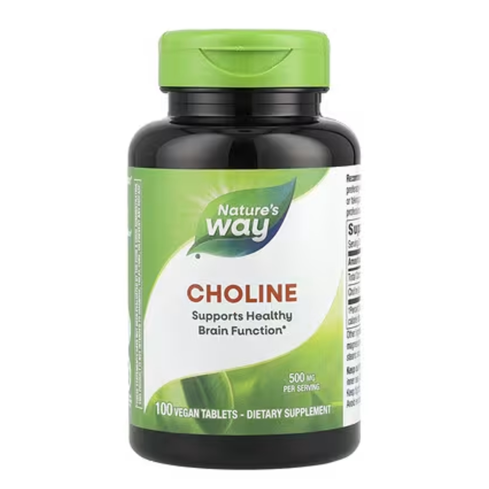 <b>네이쳐스웨이</b> 콜린 Choline 500mg 100정