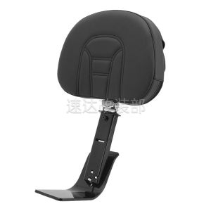 혼다 골드윙 GL1800 튜닝 운전석 미들 등받이 쿠션 백레스트 2001-2017 블랙