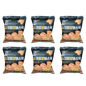 체다 슈크림 붕어스낵 70g 6개