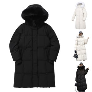 [국내매장판] 코오롱스포츠 아울렛 이월 역시즌 스노우문 구스다운 여성 롱패딩