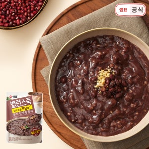 샘표 밸런스죽 동지찹쌀통팥죽 420g 6개