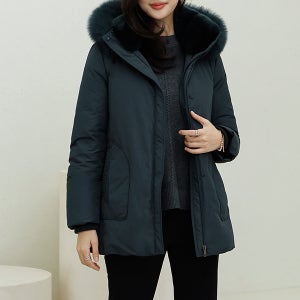 데드라 (~99size)[THE BLACK] 렉폭스퍼덕다운패딩 OUD6114 4050 마담