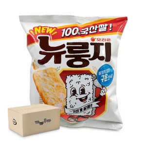 오리온 뉴룽지 124g (1박스-14개) 누룽지 쌀과자