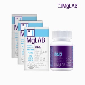 마그랩 마칼디 마그네슘, 칼슘, 비타민D, 비타민K 칼마디 60정, 3개