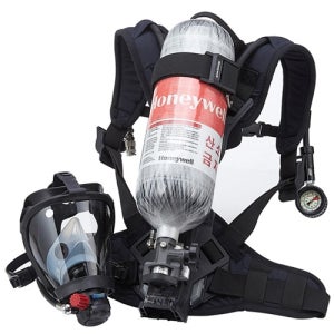 공기호흡기 TITAN C600 세트 하니웰 TP6KSMH 잔압 경고용 점멸장치 방폭