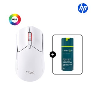 HyperX Pulsefire Haste 2 초경량 고정밀 유무선 겸용 마우스(흰색) 6N0A9AA