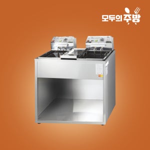 우성 업소용 전기 튀김기 WS-EFS20 분체 스텐 2구