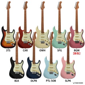 바커스 일렉기타 Bacchus BST-1-RSM M 유니버스 시리즈 스트라토타입