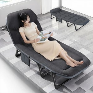 접이식 침대 공간활용 사무실 병원 간이침대 이동식 보조