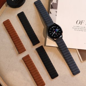 갤럭시워치7 20mm 마그네틱 스트랩 자석 실리콘 시계줄 밴드 악세서리 간편부착