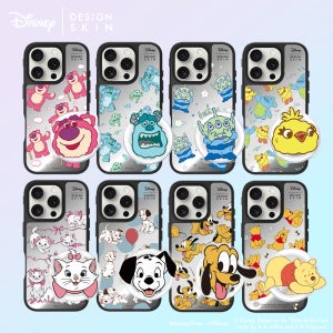 [세트 구매 찬스] 디자인스킨 디즈니 맥세이프 미러 그래픽 케이스 맥세이프 그래픽톡 SET