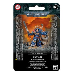 워해머 게임즈워크샵 SPACEMARINE CAPTAIN IN GRAVIS ARMOUR