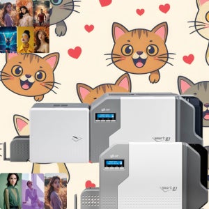 사원증프린터 Smart-81D 카드프린터 동물등록증 신용카드 키오스크