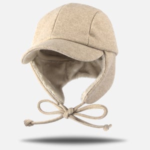 국내제작 턱끈 귀달이 겨울 방한모자 배색 털 안감 군밤모자 고소모