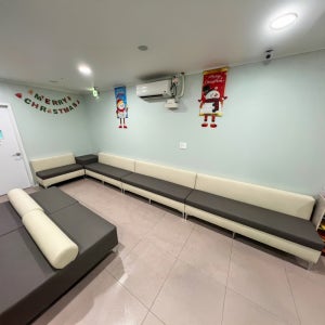 CS-13 언어 심리 센터 교육 기관 소파 3인 1500mm 심플 업소용 인테리어 쇼파