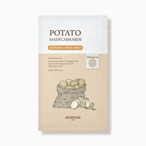 [스킨푸드] 포테이토 마데카소사이드 시트 마스크팩 10매 24ml