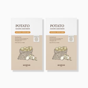 [스킨푸드][20매] 포테이토 마데카소사이드 시트 마스크팩 10매 2개 24ml_감자마스크
