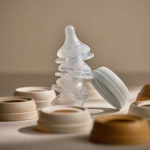 그린핑거 베베그로우 젖꼭지 SS X 2EA / 이중에어벨브,국내생산,모유실감