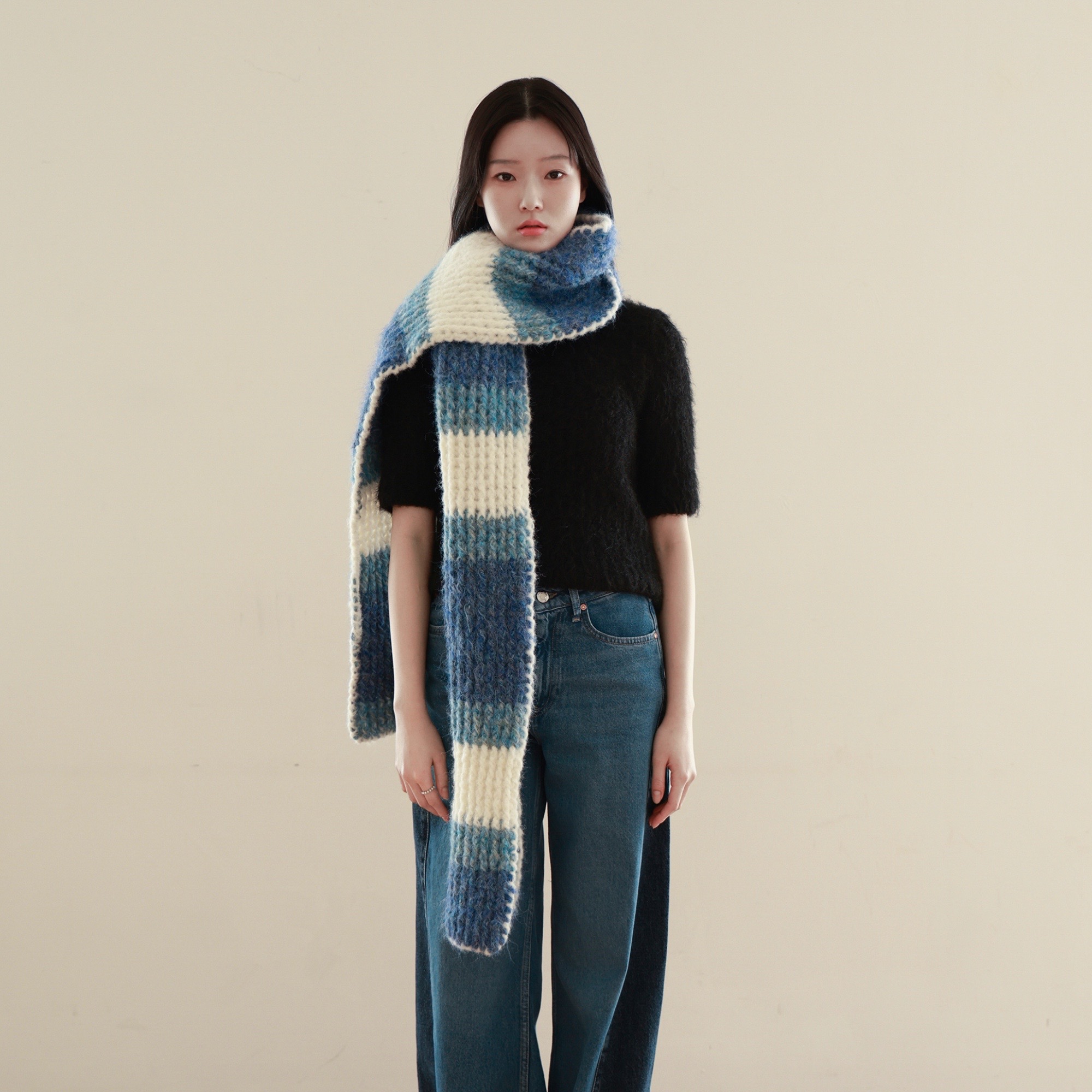 DIY 패키지 플로피 블로우 스카프 아이슬란드 [사전구매 10% 할인] 코바늘 목도리 뜨기