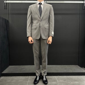 지오송지오 정장 SIGNATURE STRIPE BROWN 슈트 ZG5SU534