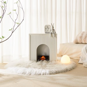 동서가구 템바 미니멀 수납 벽난로 콘솔 DF925794