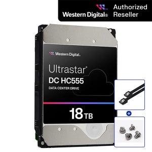 공식인증점 WD ULTRASTAR HC555 18TB HDD WUH722018CLE6L4