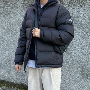 노스페이스 남성 눕시 하이브리드 다운 워셔블 패딩 점퍼