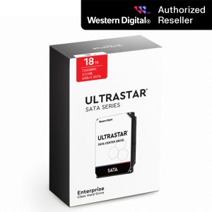 공식인증점 WD ULTRASTAR HC555 패키지 18TB 1팩 WUH722018CLE6L4 SATA3/7200RPM/512MB