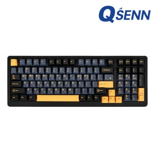 큐센 Q99 유무선 블루투스 사무용 사무실 무소음 적축 민트 기계식 저소음 조용한 키보드