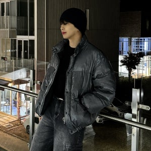 [3컬러]다임 남자 겨울 프리미엄 충전 빵빵 머슬 패러눕시 패딩 점퍼