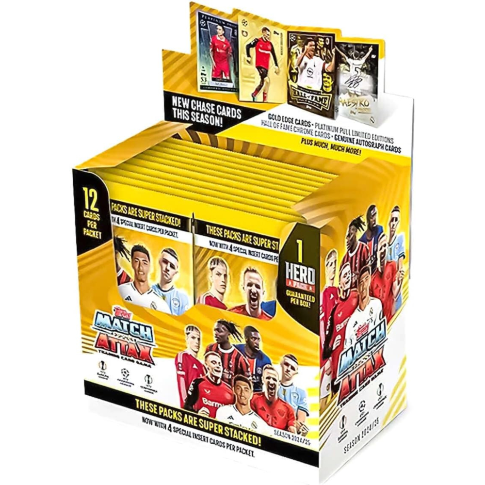 Topps Match Attax 2024 2025 컴플리트 박스 24팩