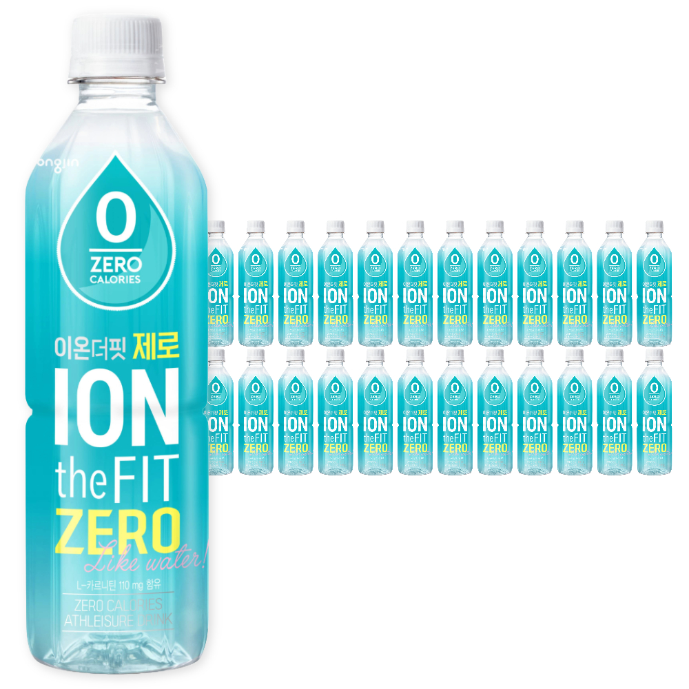 웅진 이온더핏 제로 이온음료 500ml 24개입