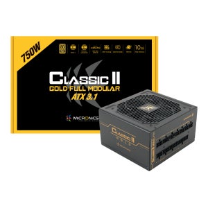 마이크로닉스 Classic II 750W 80PLUS골드 풀모듈러 ATX3.1