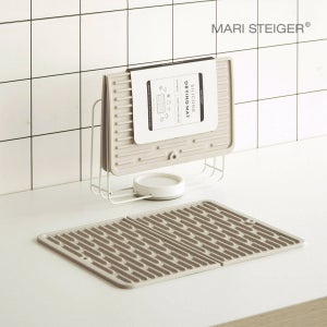 접이식 실리콘 드라잉매트 싱크대 설거지 건조대 열탕소독 냄비받침