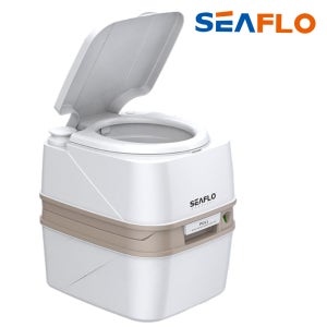 이동식 변기 캠핑용 변기 병원 요양원 휴대용 변기 포타포티 캠핑카 보트 변기 간이 화장실 씨플로 18L