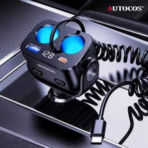 오토코스 차량용 PD QC3.0 멀티 시거잭 초고속 충전기 ACI-TX