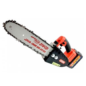 (오늘만특가)JAYA 충전체인톱21v 목공컷쏘 목공 전동톱