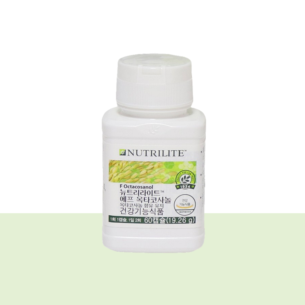 암웨이 옥타코사놀 60캡슐 F옥타코사놀 <b>지구력증진</b> 건강유지