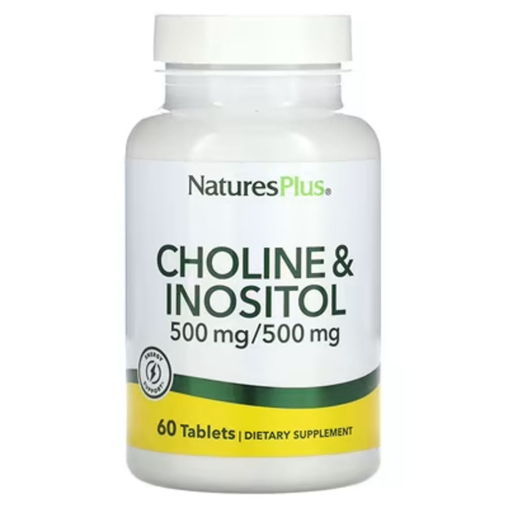 <b>네이처스플러스</b> 콜린 이노시톨 Choline Inositol 500mg 60정