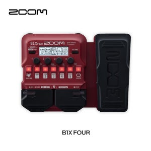 ZOOM B1X FOUR 베이스 멀티 이펙터