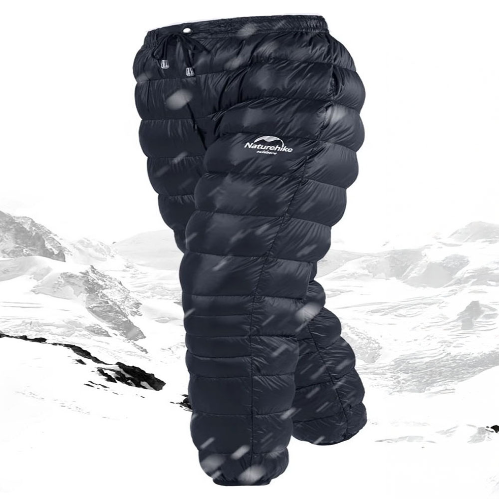 네이처하이크 방안 바지 등산 백패킹 동계 겨울 거위털 패딩 우모 방수 바지