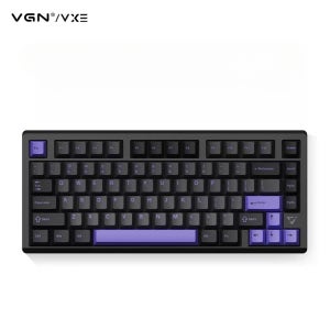 Vgn Vxe75 V2 무선 기계식 키보드 알루미늄 Purple Aniya axis
