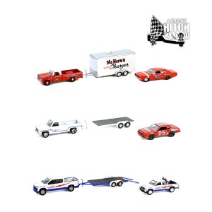 미국 그린라이트 64스케일 레이싱 히치앤토우 어부바트럭 시리즈 5탄 미니카 장난감