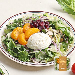 다신샵 당일제조 한스푼샐러드 리코타치즈&발사믹올리브 195g 6팩 / 정기구독 직장인점심 탄단지 다이어트식단 도시락배달 양상추